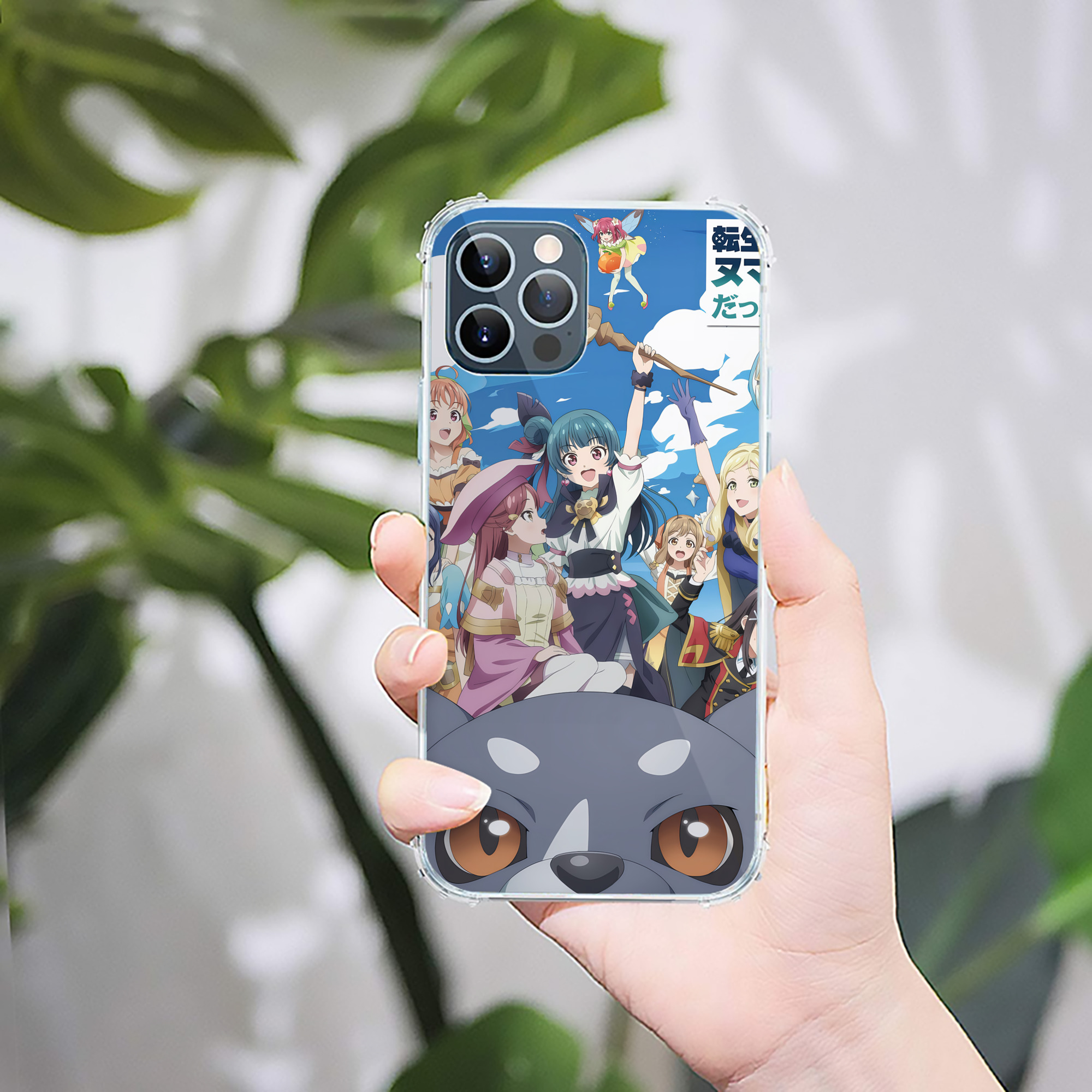 （画像用） 転スラ Regarding Reincarnated to Slime 【iPhone 12シリーズ対応】透明スマホケース（クリアソフトケース）